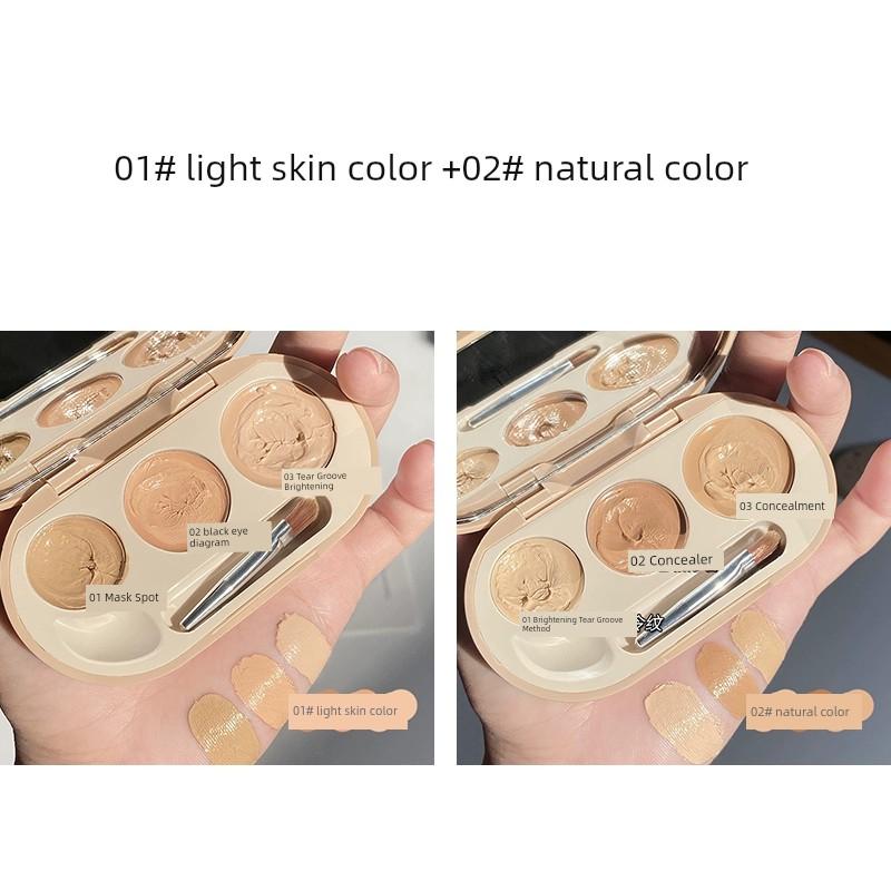 Novo Men's and Women's Spot Dry Leather Contour Compact Concealer