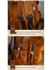 Top Grain Cowhide Retro Large Capacity Women's Backpack, Vegetable Tanned Leather Shoulder Bag, Handmade and Practical.