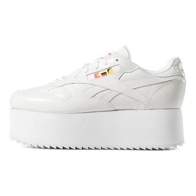 Gigi Hadid X Reebok Classic Leather Triple Thick Sole Casual Skateboarding Shoes White Women's DV4110