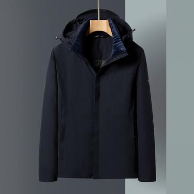 Outdoor Removable 3-in-1 Jacket Quality Feather Suit Men
