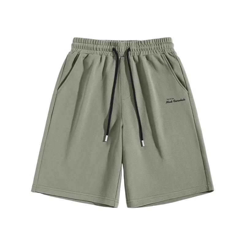 MARK FAIRWHALE Men's Pure Cotton Casual Shorts
