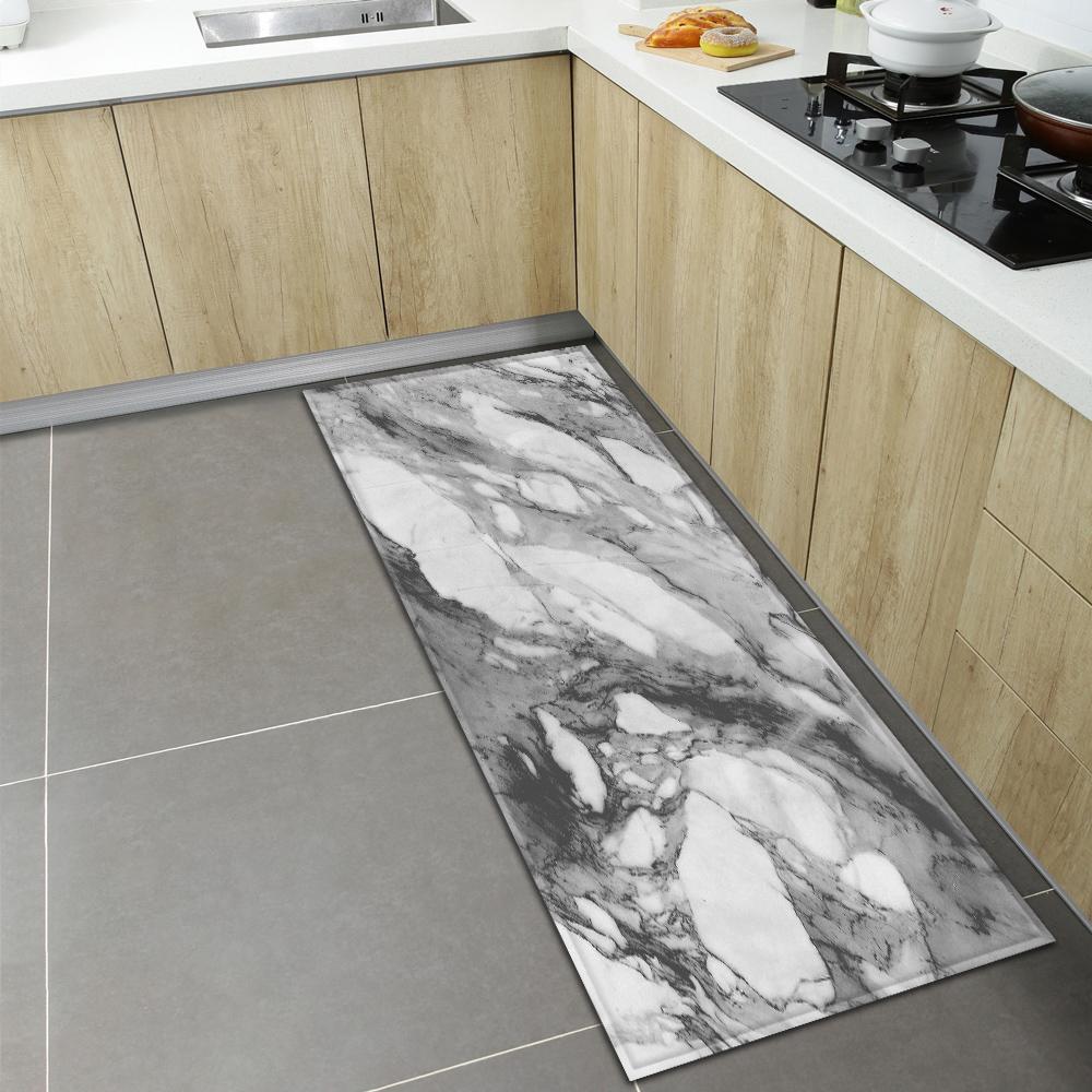 Bedroom Bedside Living Room Carpet Porch Balcony Bathroom Non-slip Floor Mat Nordic Kitchen Rug Home Porch Door Mat