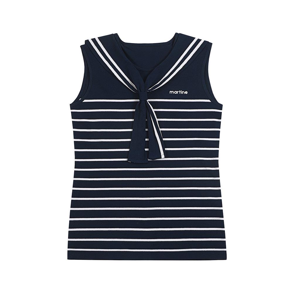 MARTINE GOLF Signature Sleeveless Knit_Navy