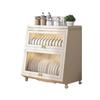 Kitchen Countertop Dish Drying Rack with Lid