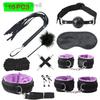 Sex Toy Kit Bondage Restraints Set Adult Toys Sex Toys Anal Plug Handcuffs Whip Gag Kits Sex Toys for Couples
