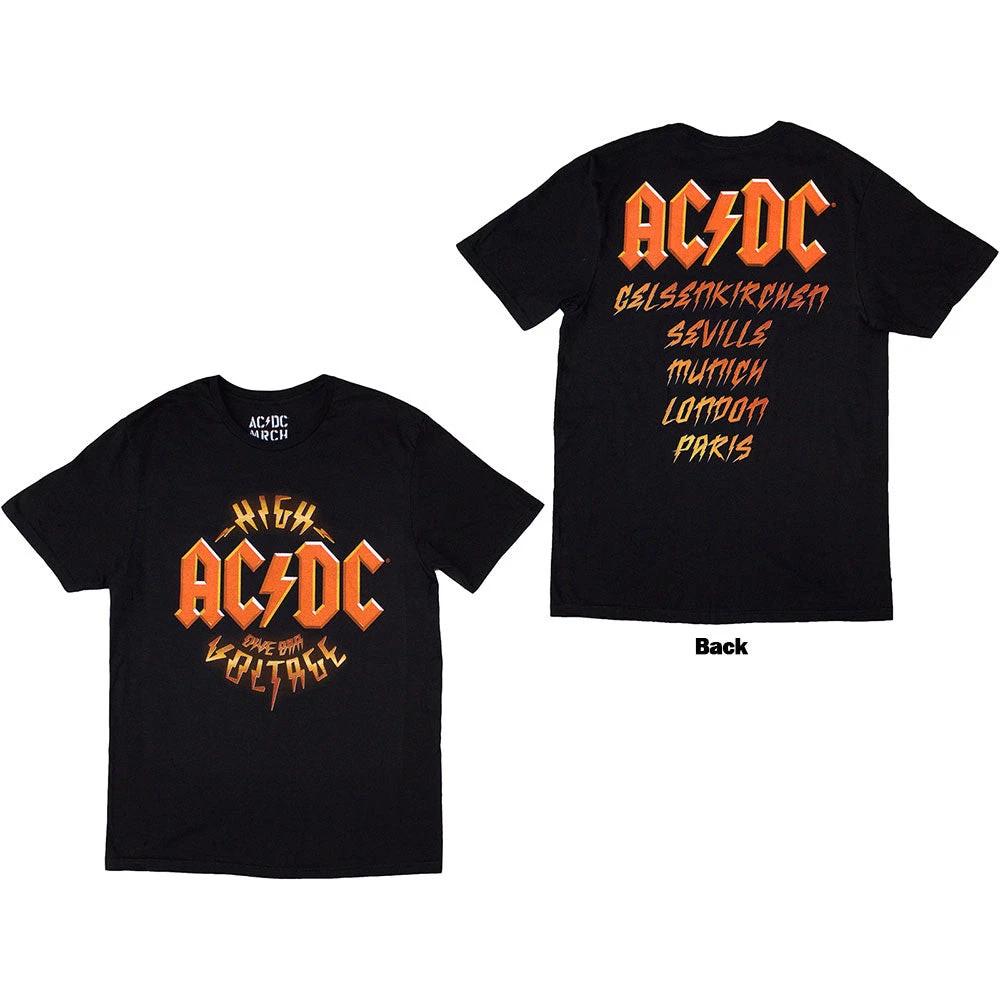 

Футболка AC/DC: Высоковольтный дайв-бар (Обратная сторона обложки и экс-тур) ОФИЦИАЛЬНАЯ НОВОСТЬ S