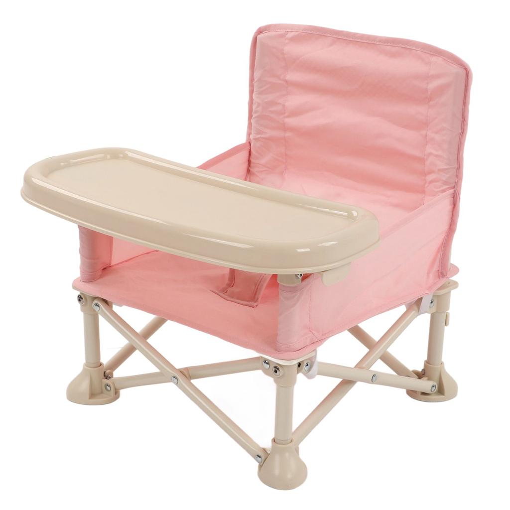 Baby Picnic Chair Dining Portable Infant Training Chair Outside Foldable Safety Belt High