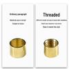 Zhenchangsheng Billiard Cue Ferrule Repair Tool & Copper Rings
