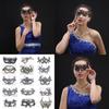 Stylish Metal Mask For Costume Parties And Halloween Events Intricate Cutouts