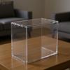   Display Case Dust Proof Water Proof Clear Acrylic Display Box with Magnetic Door for Dolls Collectibles