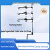 Manual Chain-Operated High Window Opener for Casement Windows - Fire Smoke Exhaust Ventilation System