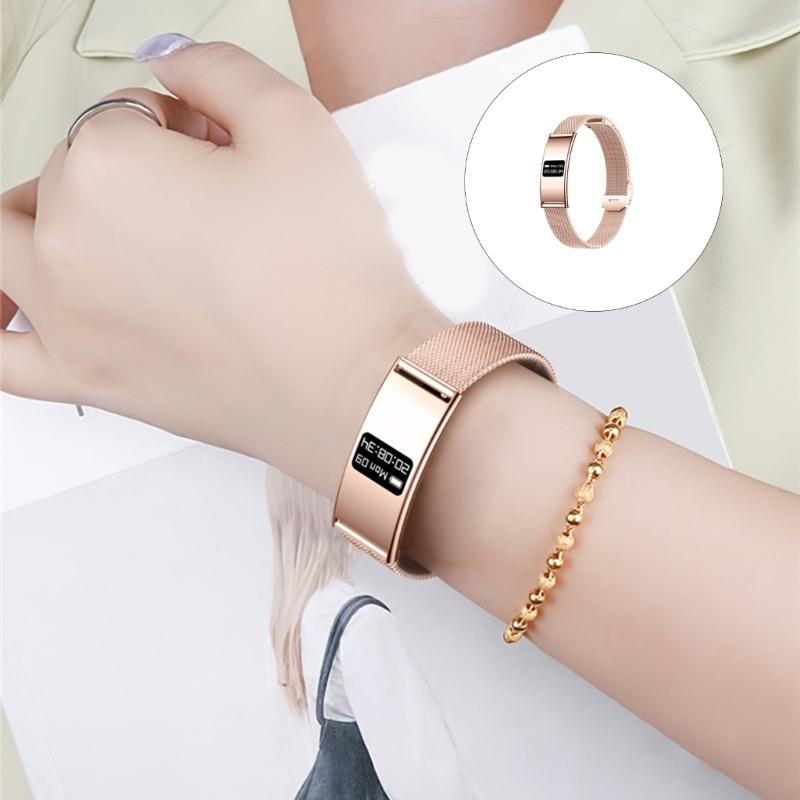 Fitness Trackers with Double Health Monitoring Multiple Platform Compatibility Magnetic Fast Charging 5-7 Days Work Time