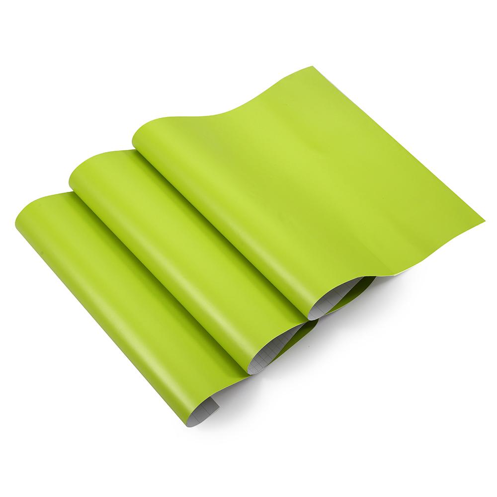 

Car Stickers Matte Vinyl Body Interior Control Panel Creative Packaging Film Green Self-adhesive Waterproof Accessories Gadgets 10cmx150cm