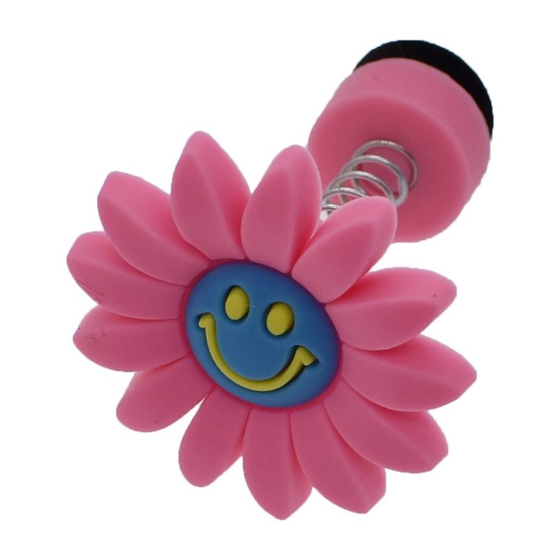 1 Pcs Creative Shoe Charms Slippers Accessories Spring Flower Decorations PVC Buckle for Kids Adult Bracelets Wristban