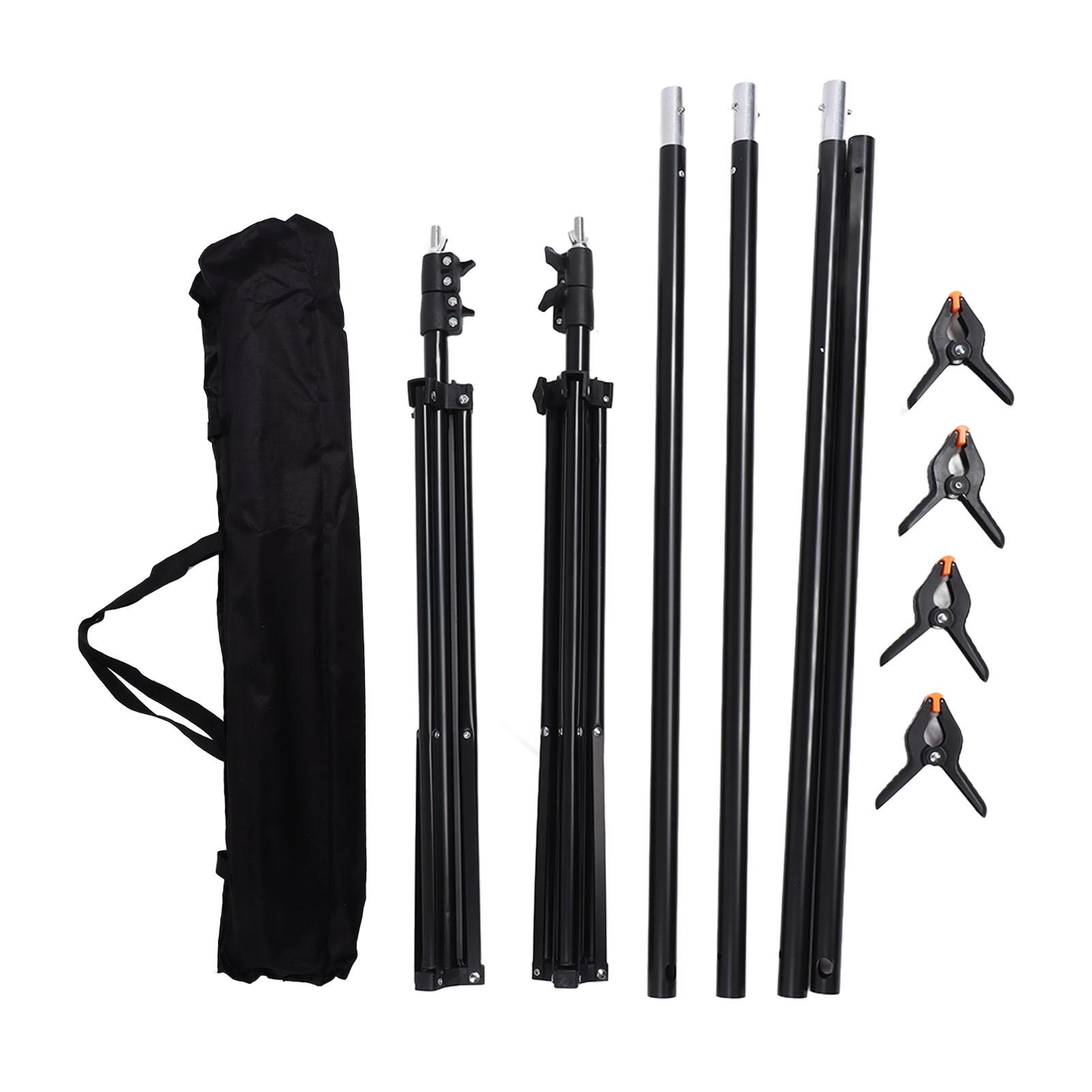 

Подставка для фотофона, регулируемая система поддержки фотофона с зажимами для переноски