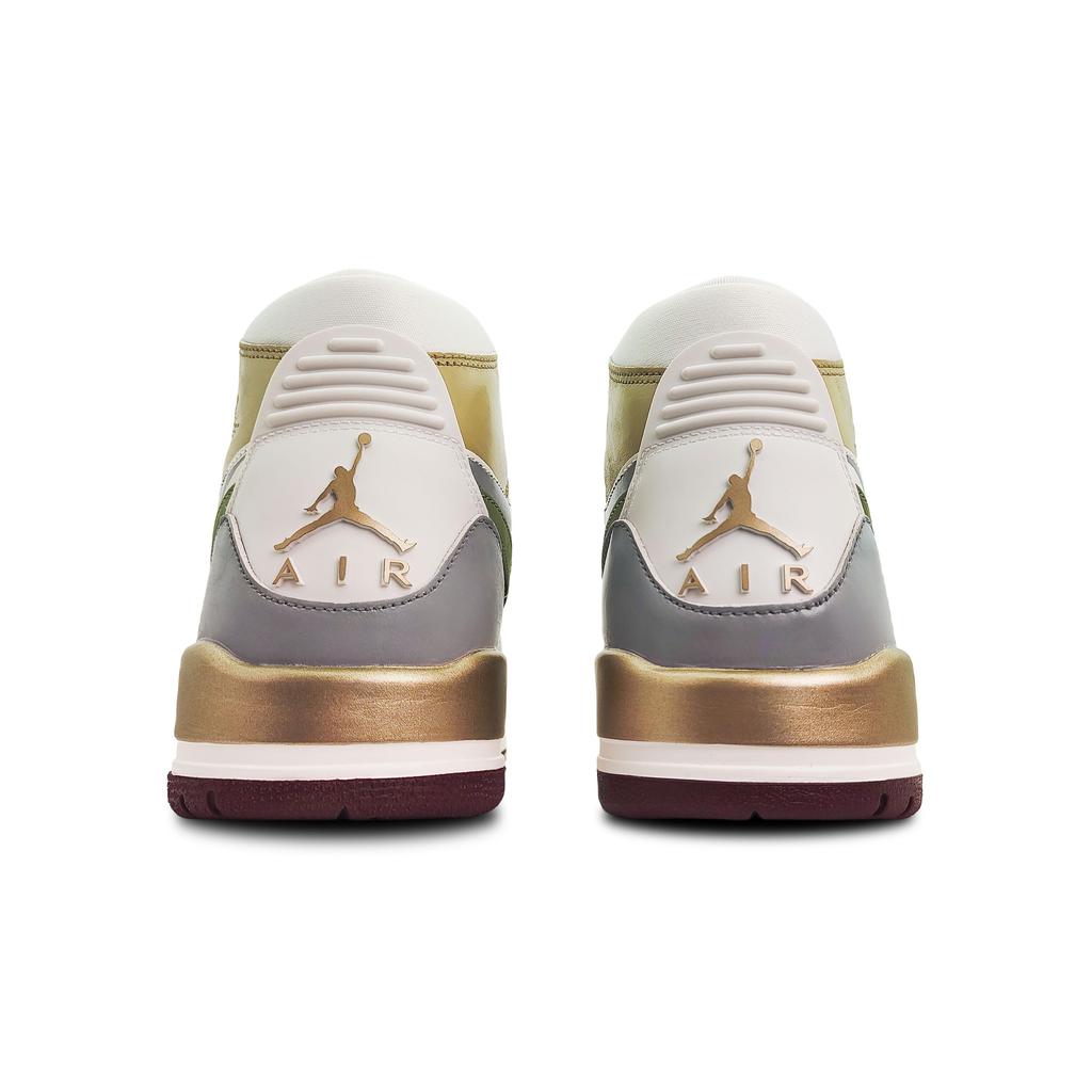 Jordan Legacy 312 High top Vintage Basketball Shoes Men's Gray White HF0745-131(Team188-·)