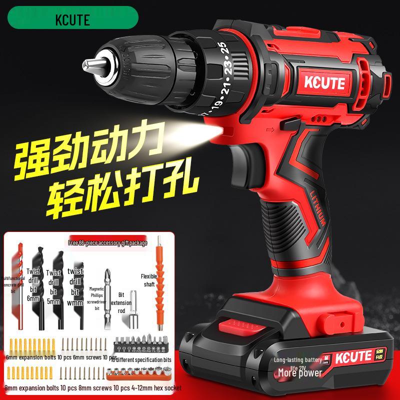 Compact Rechargeable Lithium Handheld Drill & Electric Screwdriver