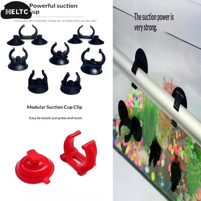 5Pc PP Aquarium Fish Tank Lamp Fixed Suction Cup Suction Heating Rod Suction Cup Oxygen Tube Suction Cup Water Pipe Clamp Clip