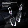 High-End Metal Key Cover for BMW 1, 3, 5 Series, X1, X2, X3, and X5