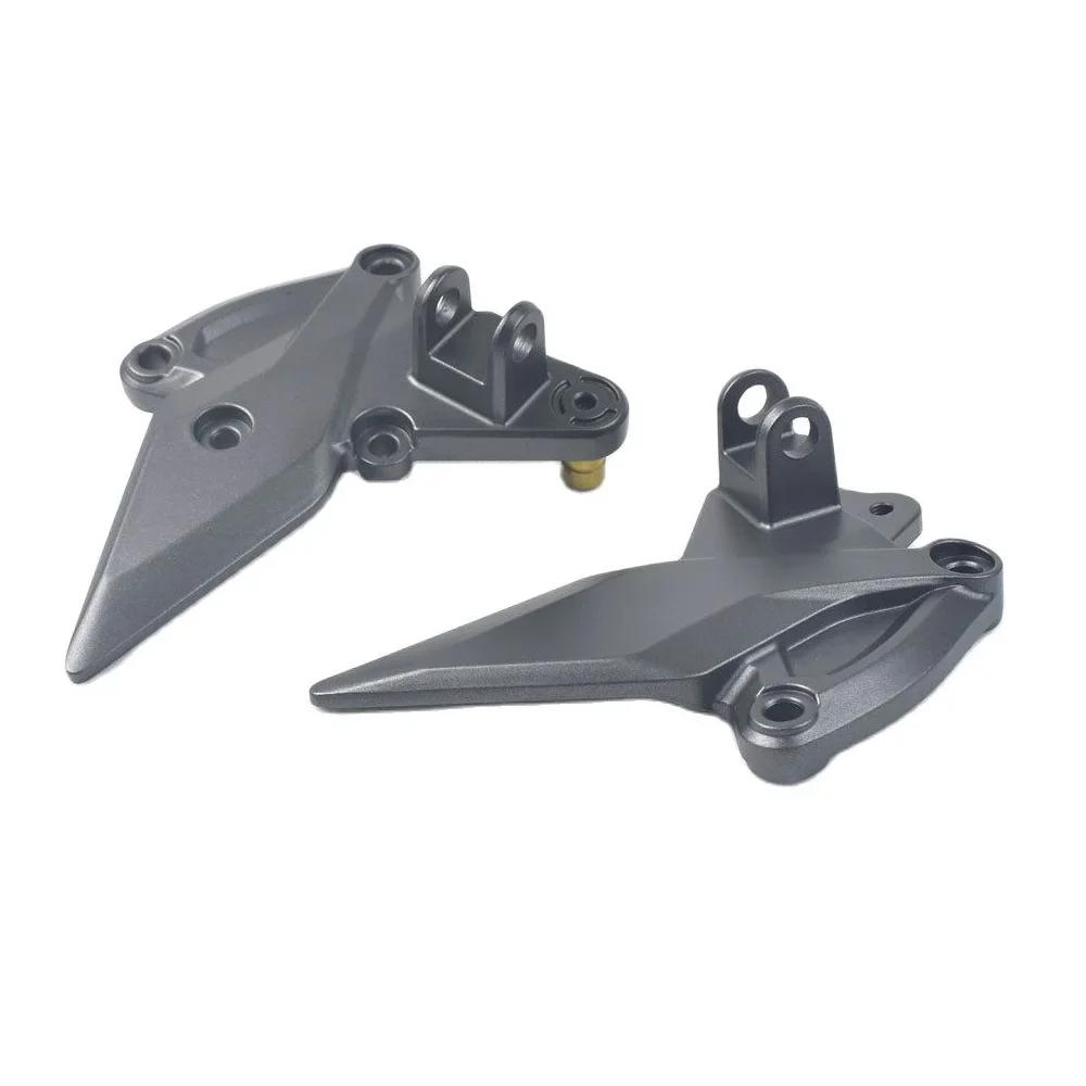 Motorcycle Front Foot Pegs Pedals Footrest Bracket for Kawasaki Z1000 ZR1000 2010-2020 Repair Replacement Parts