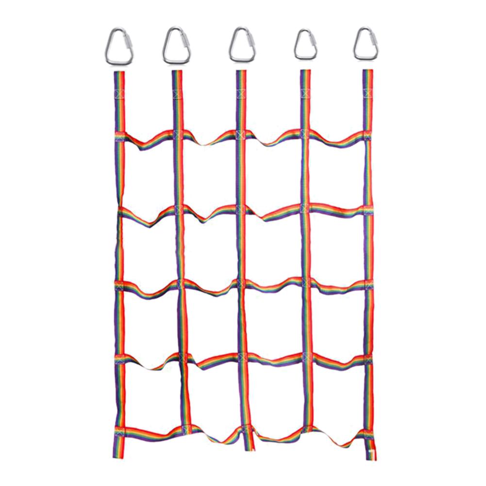 Kids Climbing Wooden Rope Ladder for Kids Wooden Swing Outdoor Game Toy 5-level Ladder Playground Indoor Kids Climbing Toys