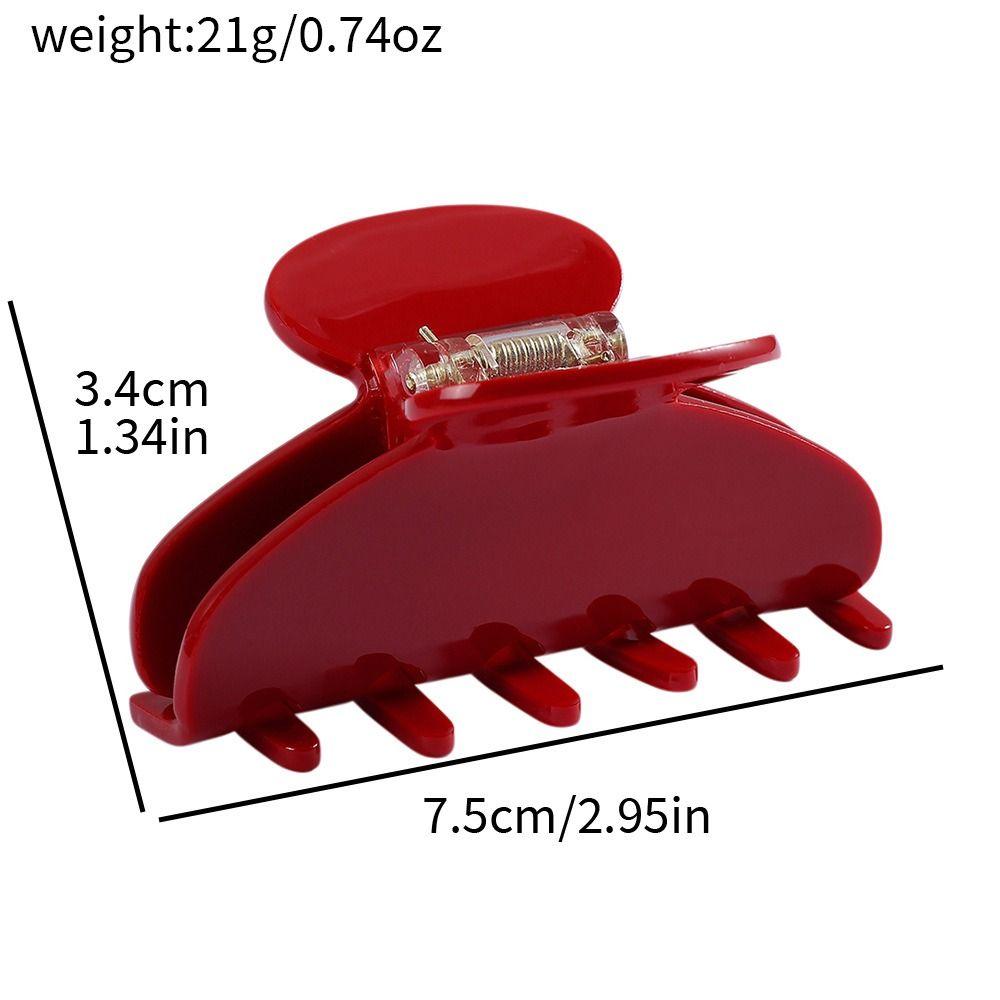 Multicolor Hair Claw Clip Acetate Material Hair Accessories Clip  For Women Girls