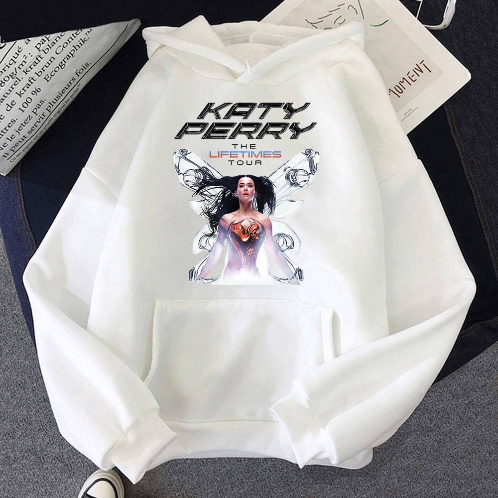 Katy Perry The Lifetime Tour Hoodie Mode Damen/Herren Harajuku Ästhetik Hoodies Unisex Herbst Winter Pullover Sweatshirts
