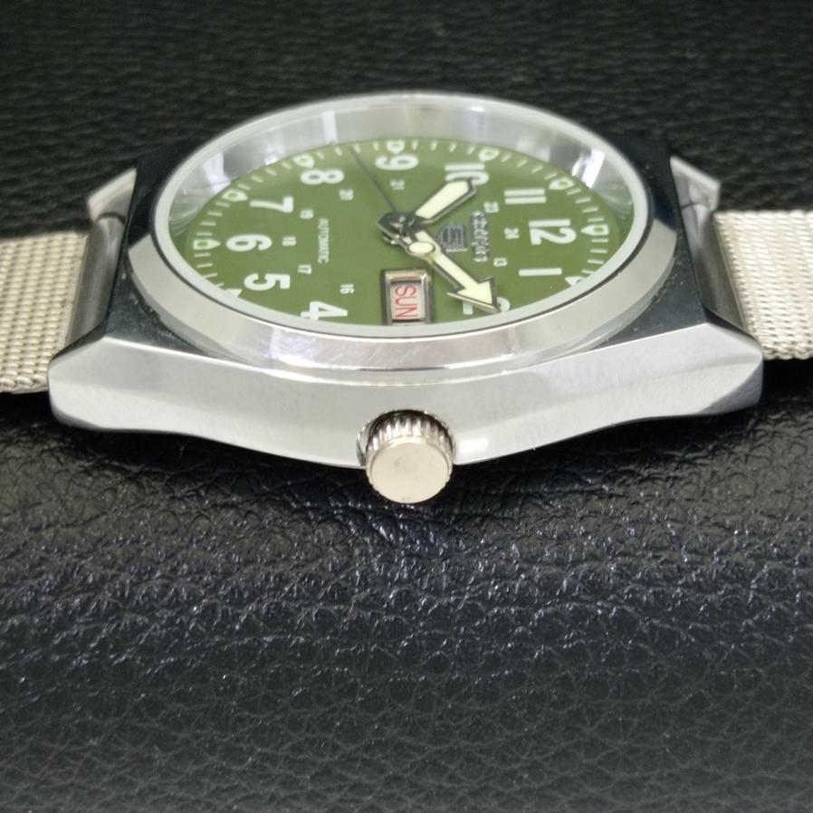 RELÓGIO SEIKO 5 AUTOMÁTICO 6309A JAPÃO MASCULINO MOSTRADOR VERDE RECONDICIONADO a427294-2