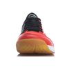 Li Ning Non Slip Lightweight Low Top Badminton Shoes Unisex Red AYTP005-2