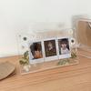 Acrylic Photo Frame Transparent Magnetic Poster Display Stand With Magnet Stable Home Desktop Decoration Photo Display Rack