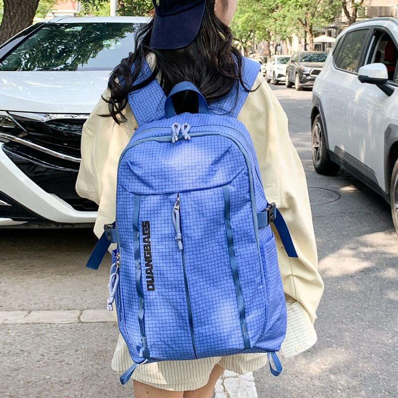 Damen Leichter Rucksack Herren Großer Rucksack Studenten Karorucksack