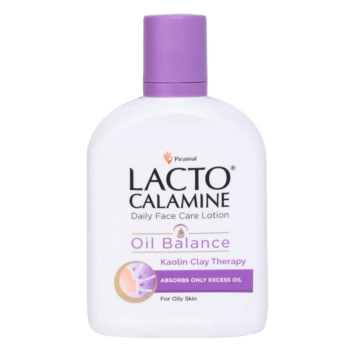 Lacto Calamine Oil Control Lotion For Oily Skin 120 ml Bottle Hydrating Face Care Pack