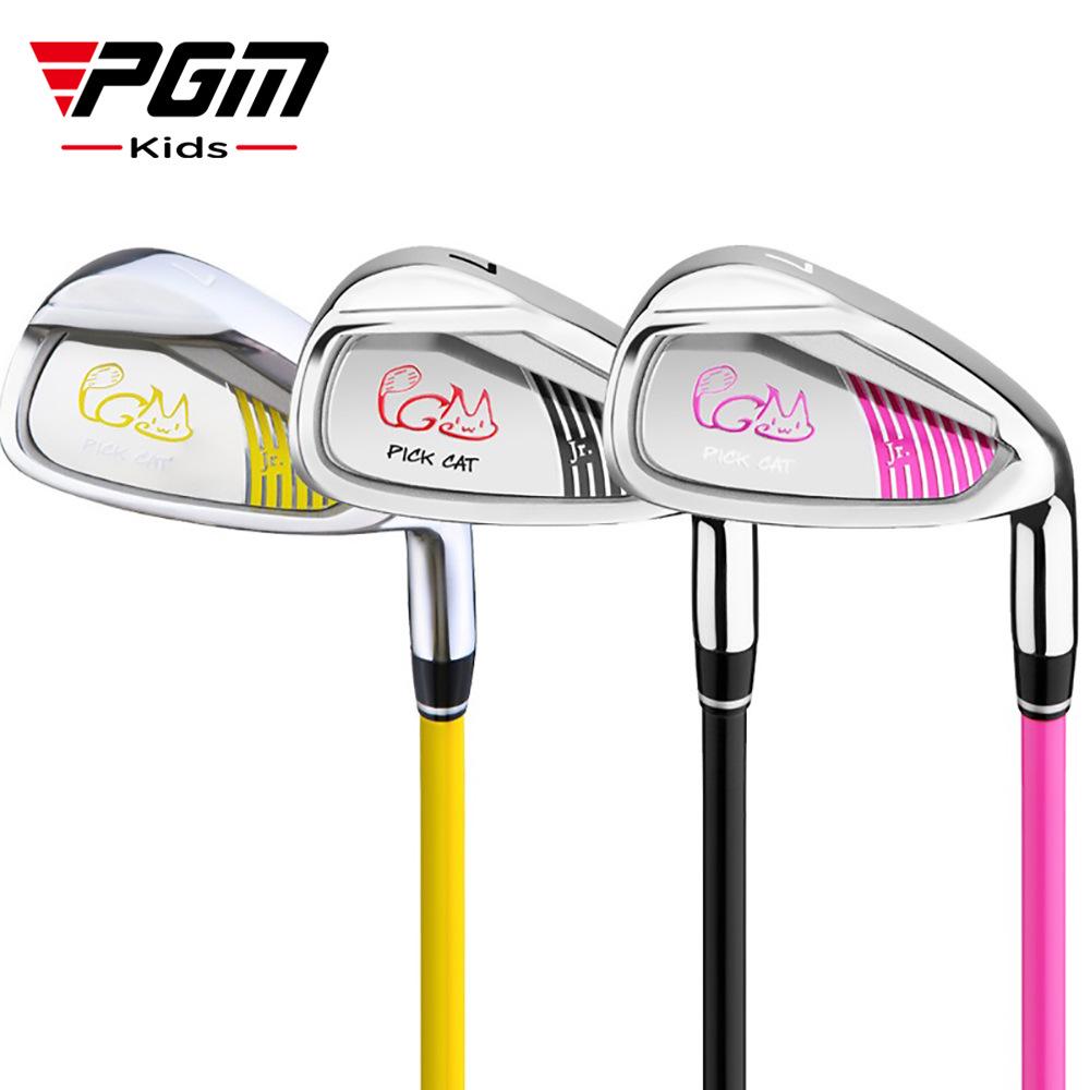 PGM Golf Club 7 Iron for Boys & Girls - Beginner's Children's Equipment with Stainless Steel Shaft