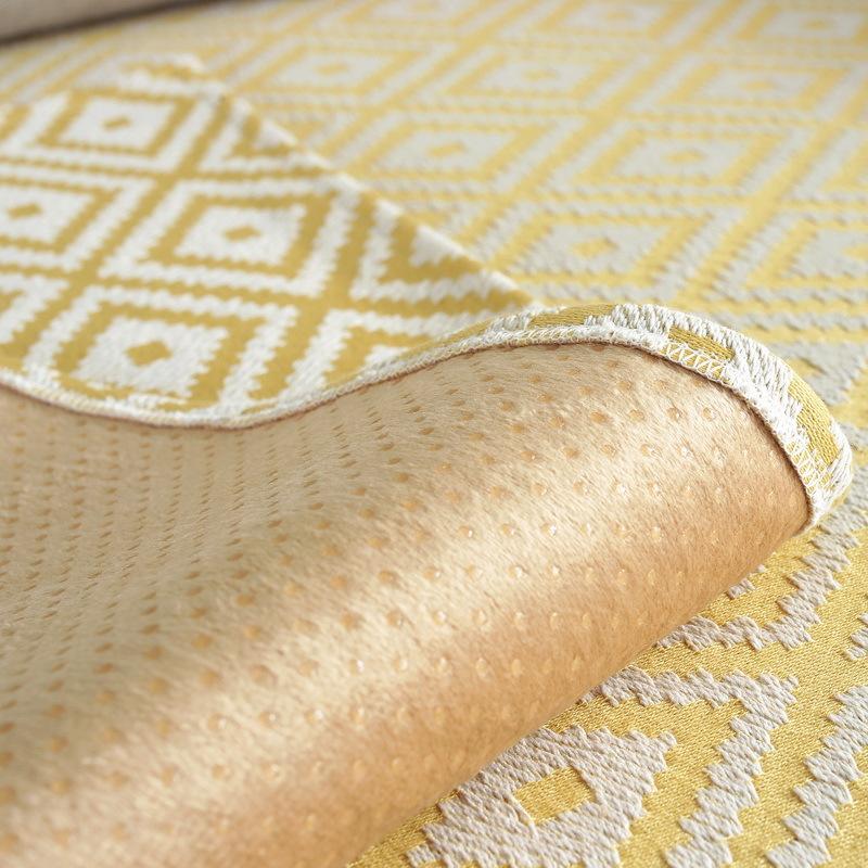 Poduszka na sofę, uniwersalna tkaninowa poduszka na siedzisko na wszystkie pory roku, prosty nowoczesny antypoślizgowy pokrowiec na sofę, pokrowiec na sofę, ręcznik na podłokietnik all-inclusive