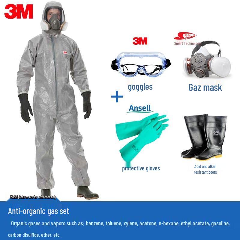 HANDUNYOU Chemical Protective Suit Set