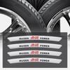 4Pcs Aluminium Car Wheel Hub Sticker Decals Accessories For Honda Civic Fit Jazz EAccord Pilot CRV Odyssey Passport City Shuttle
