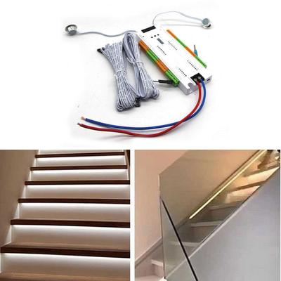 בקר LED ≤350w חיישן מדרגות 32 ערוצים אוטומטי
