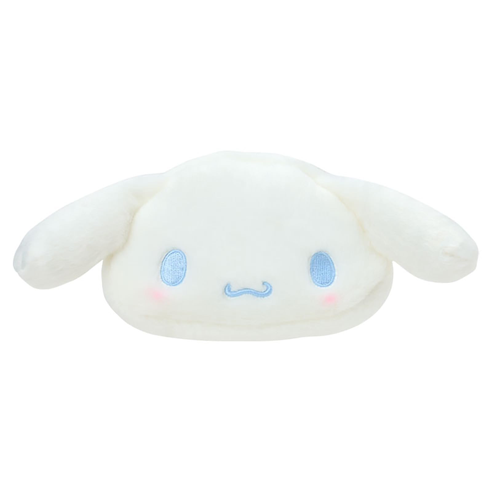 Sanrio Pouch on a Fluffy White Cinnamoroll 661481 Face-Shaped (Napping Cloud)