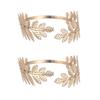 Baroque Arm Chain Wrap for Women Girls Arm Cuffs Open Bangle Leaf Armlet for Teen Girls Open Arm Cuffs Jewelry