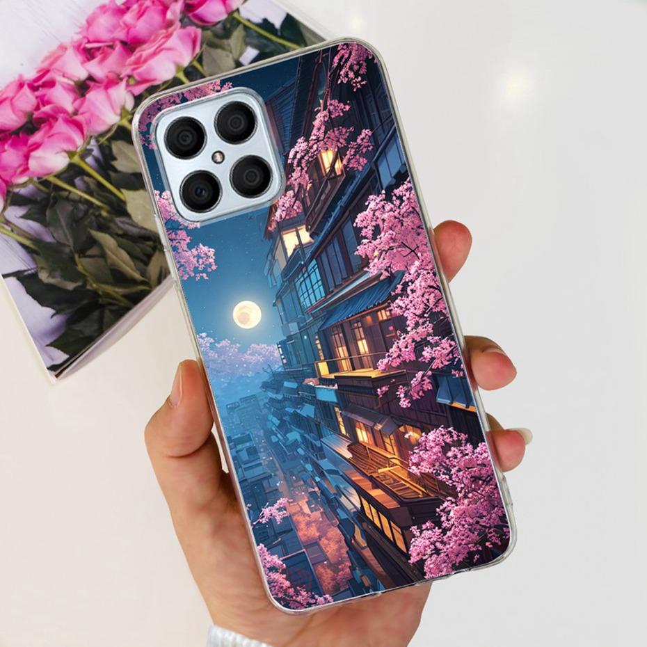 Fashion Cool Pattern Case For Honor X8 TFY-LX1 TFY-LX2 TFY-LX3 Soft Silicone TPU Back Cover For HonorX8 X 8 4G Phone Cases