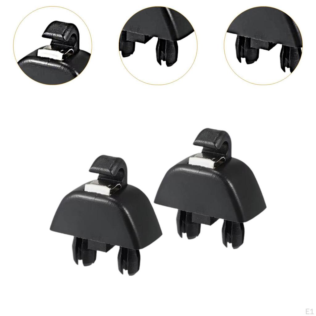2 Stück Sonnenblendenclips Aufhänger Haken 6RD 857 561 Halter Halteklammer Innenclip