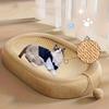 Large Cat Scratching Board and Bed Integrated Toy Ball Set - 1pc - All-Season Use - Multifunctional Durable Sisal Cat Scratch Sand Lounging Chair