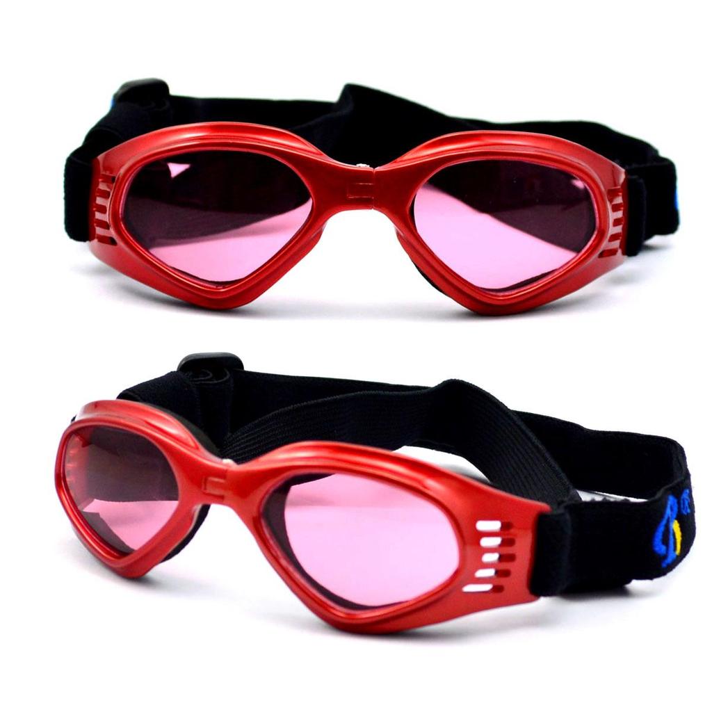 Premium Foldable Dog Goggles: Windproof, Rainproof, and UV-Resistant Pet Sunglasses