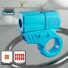 Mini Finger Launcher Rotating Toy Gun with Shell Ejecting for Boys