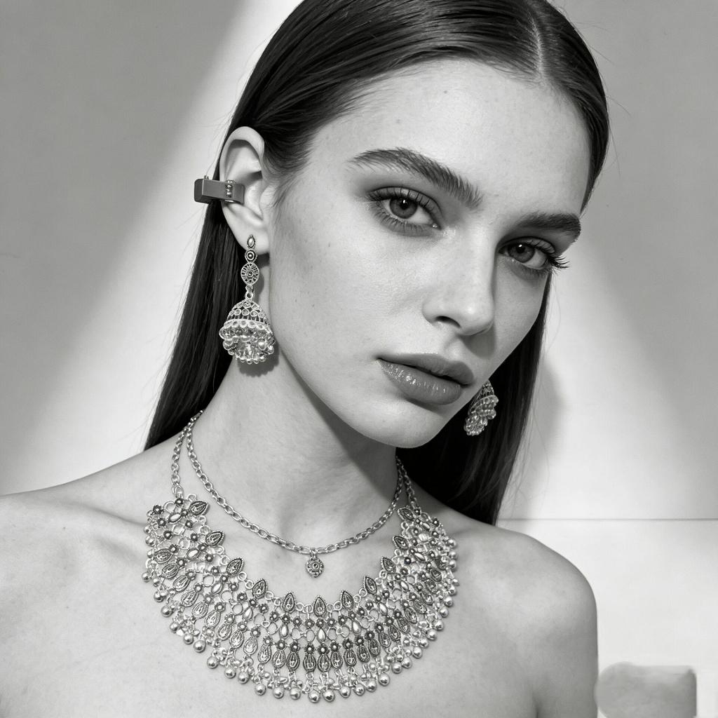 European Retro Bohemian Necklace Set for Women