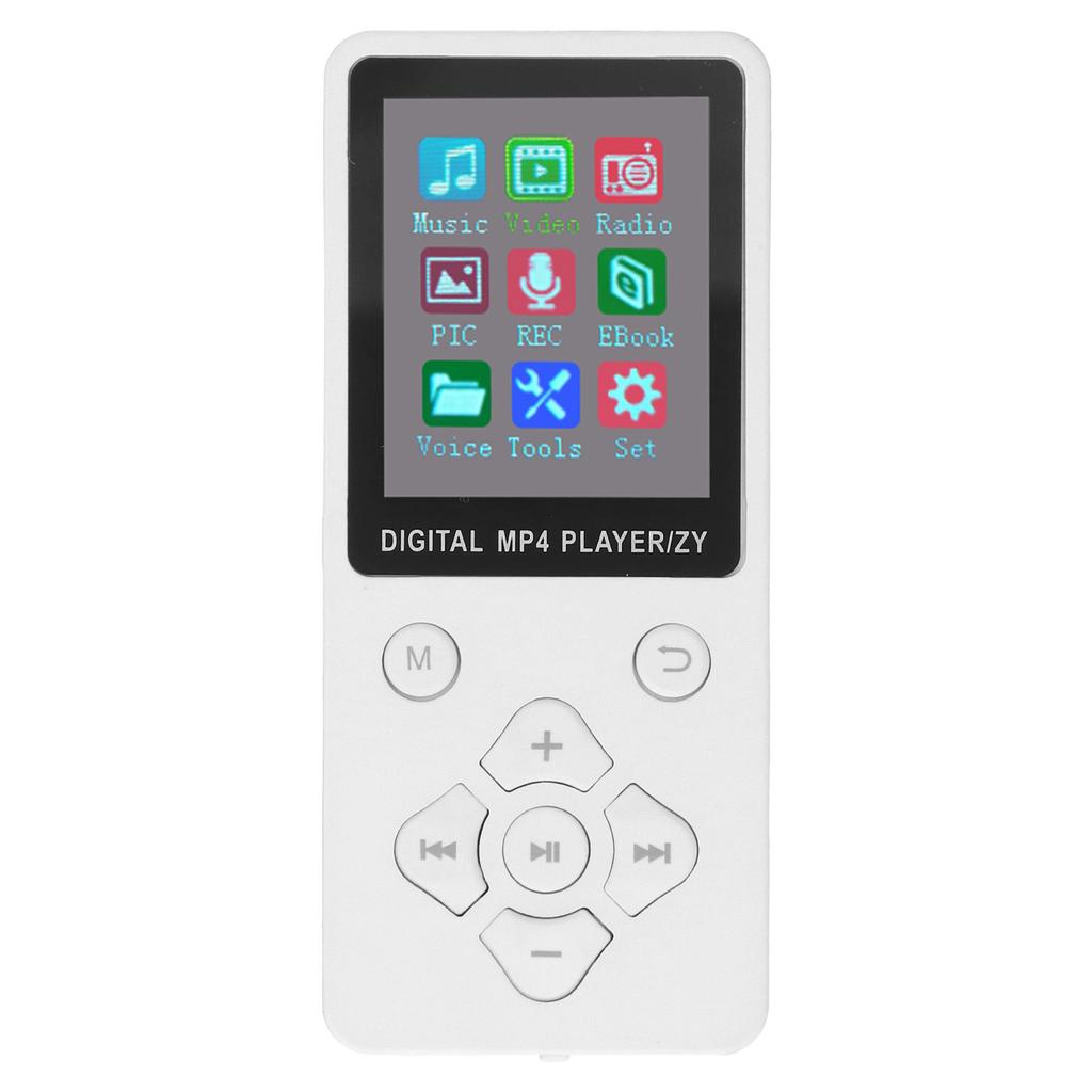 MP3 MP4 Player Bluetooth 5.0 Super Thin 1.8 Inch Color Screen 128G Expandable Memory Portable Video Music Player