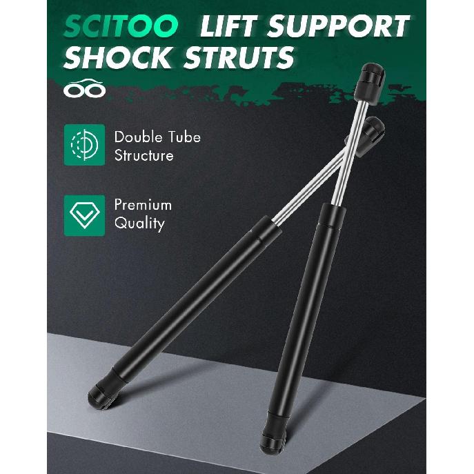 

SCITOO Trunk Lift Supports Replacement Struts Gas Springs Shocks Fit for Ford for Mustang 2005-2014