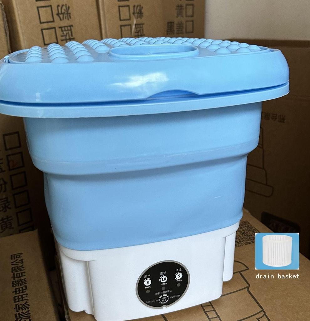 Folding Washing Machine Portable And Mini Special Socks Underwear Underpants Infant Clothing Cleaning