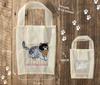 Organza Tote Eco Cat 3D Grey 010 [Jubilee] Bag, Sheer, Lightweight, Handbag, Sub-bag, Bag, Pattern, Embroidery,