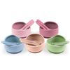 Children's Silicone Suction Meal Tray & Bowl Set